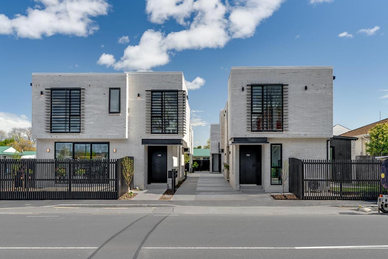 Cbd Contemporary Comfort Townhouse 2 Bed 2Bath 基督城 外观 照片