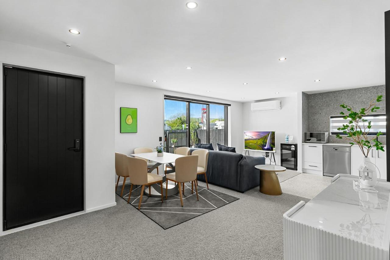 Cbd Contemporary Comfort Townhouse 2 Bed 2Bath 基督城 外观 照片